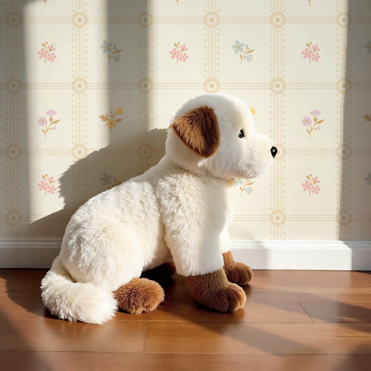 Lile Sunday Garden Ivory Pastel Wallpaper