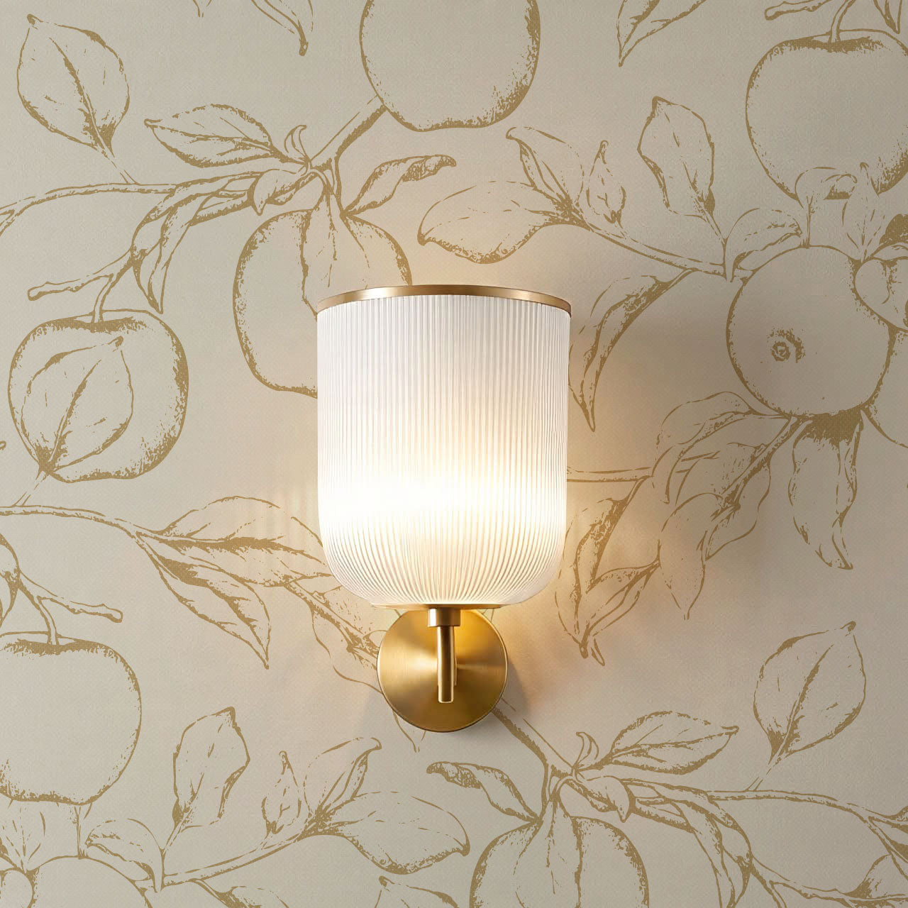 Lisette Orchard Branches Tawny Wallpaper