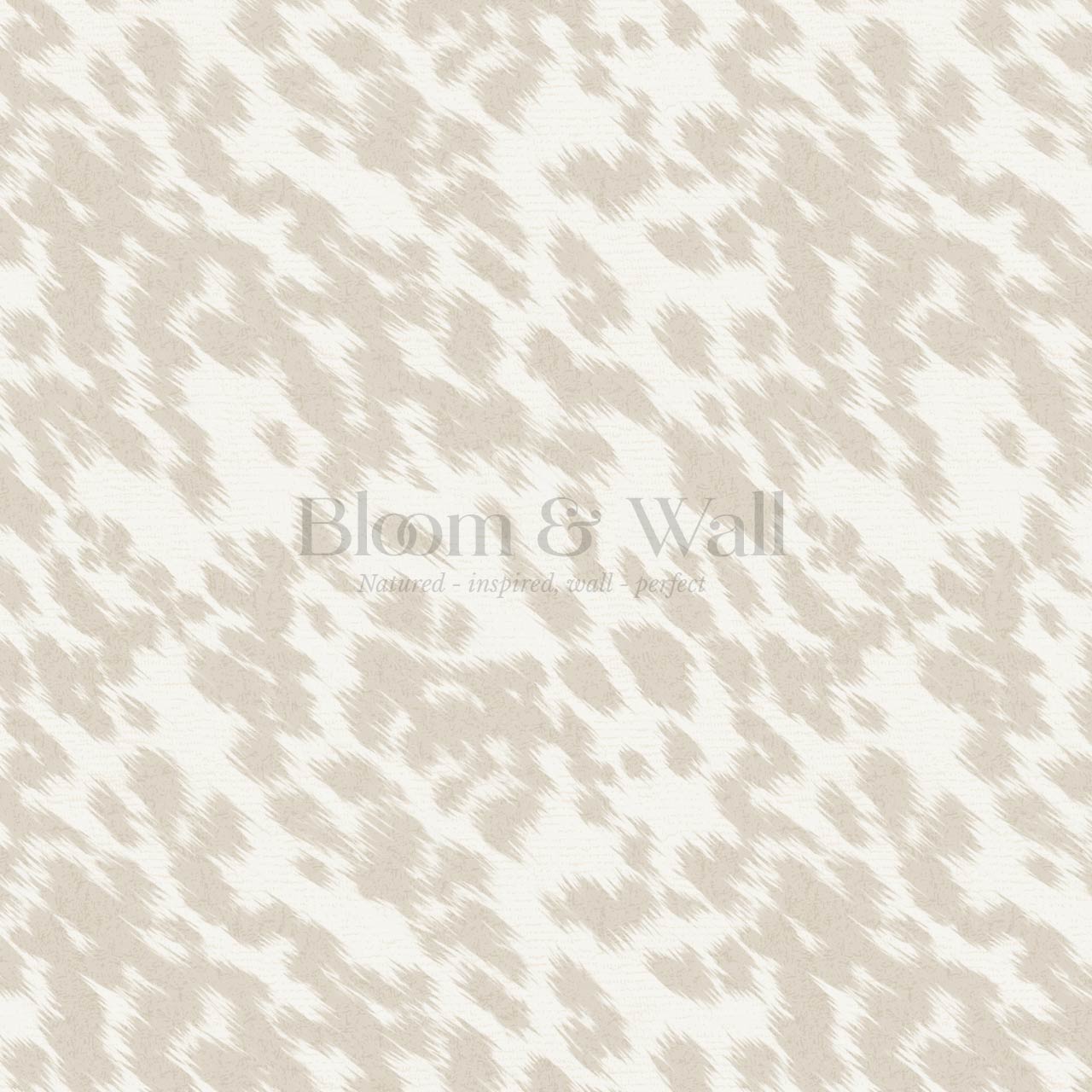 Lola Cowhide Neutral Ivory Wallpaper