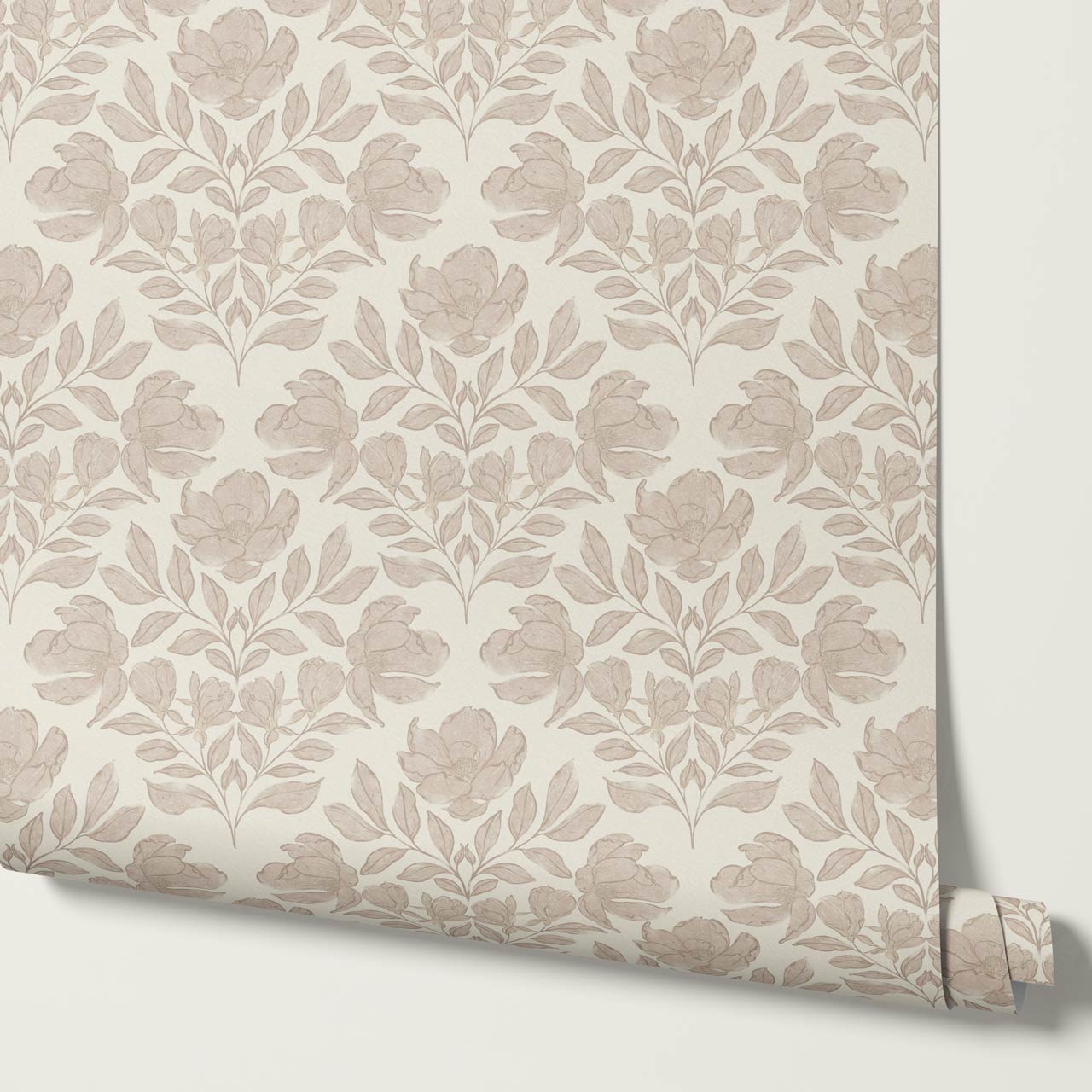 Lucy Magnolia Dusty Pink Wallpaper