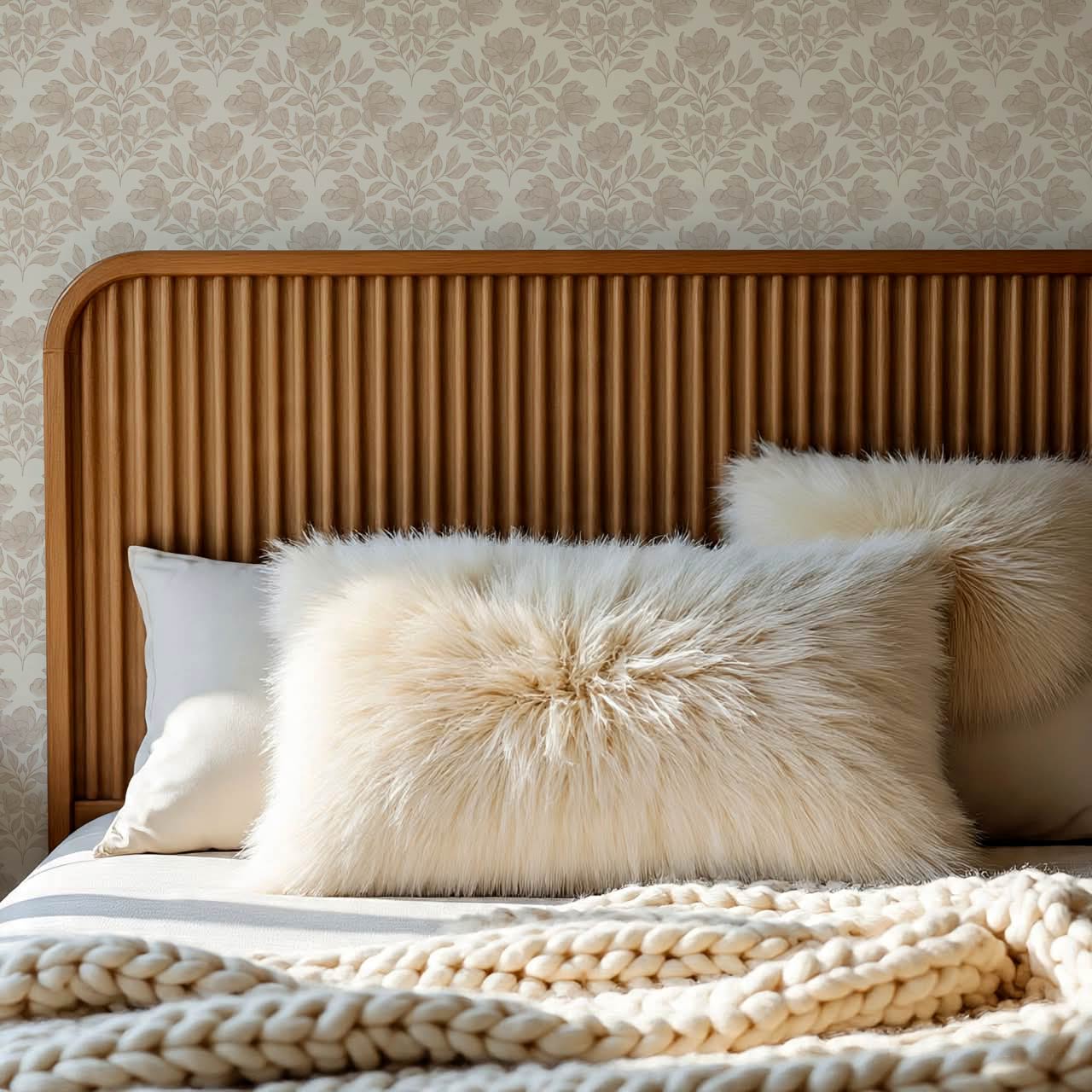 Lucy Magnolia Dusty Pink Wallpaper