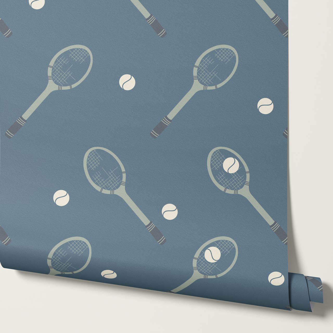 Luka Country Club Tennis Blue Wallpaper