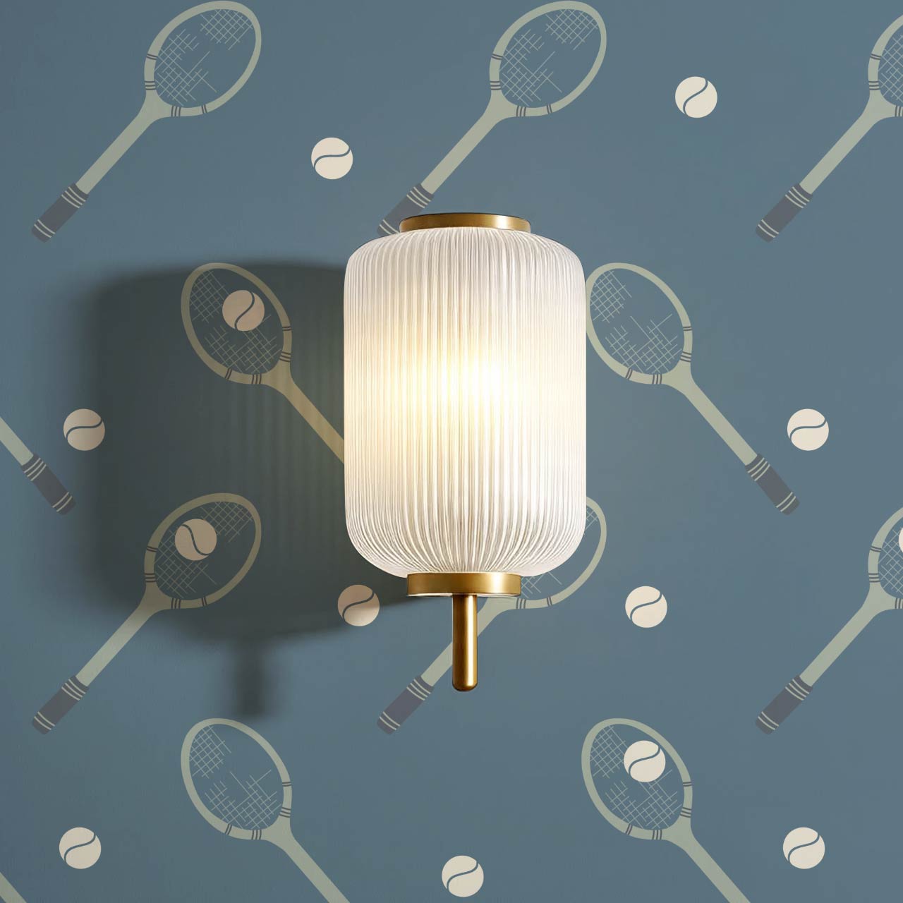 Luka Country Club Tennis Blue Wallpaper
