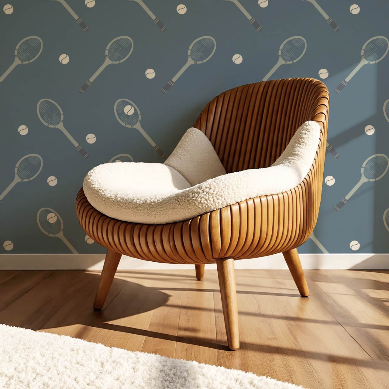 Luka Country Club Tennis Blue Wallpaper