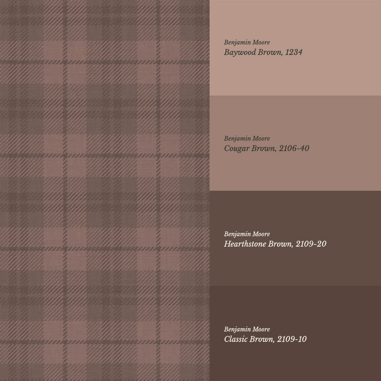 Lydia Plaid Burgundy Wallpaper