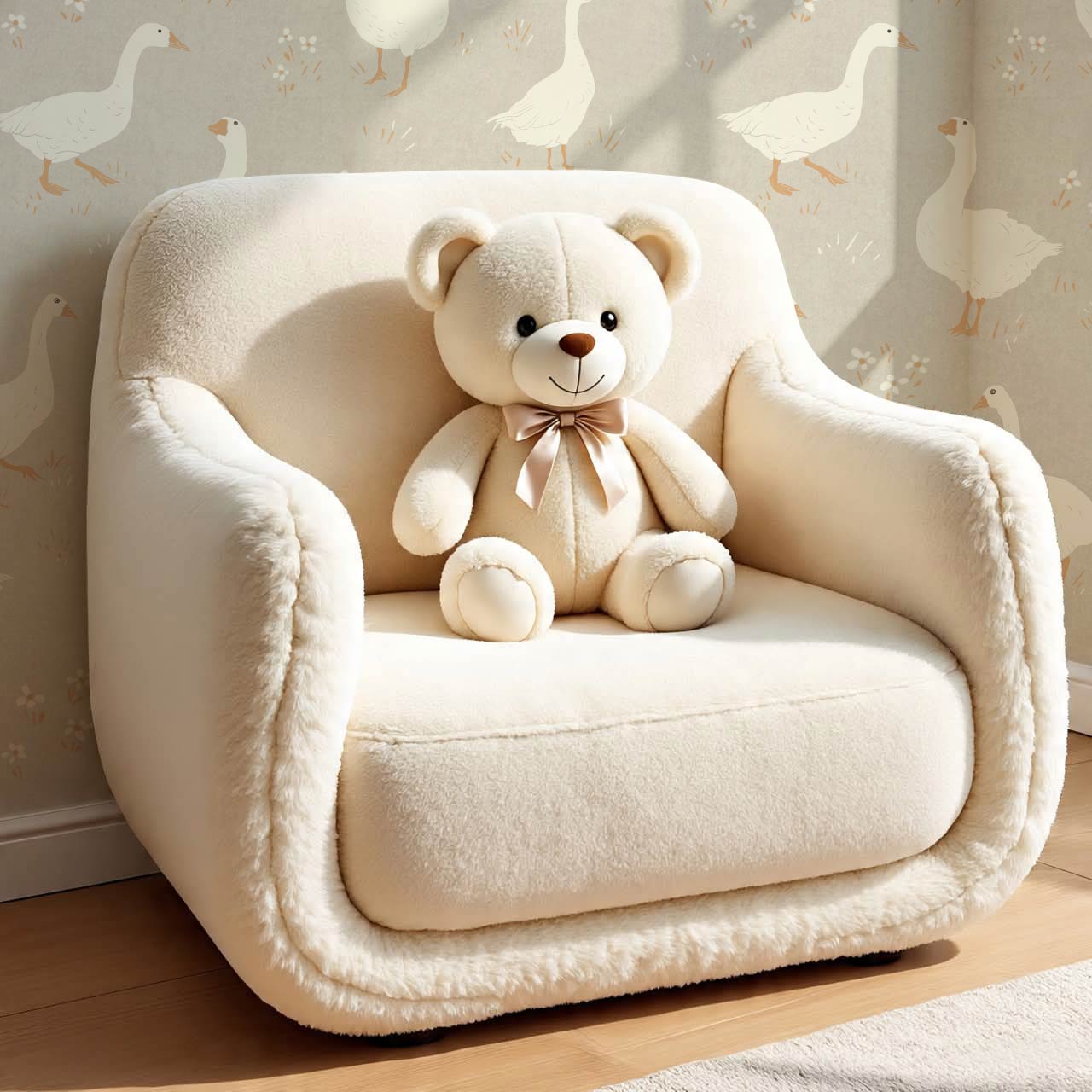 Mackenzie Silly Goose Sand Wallpaper