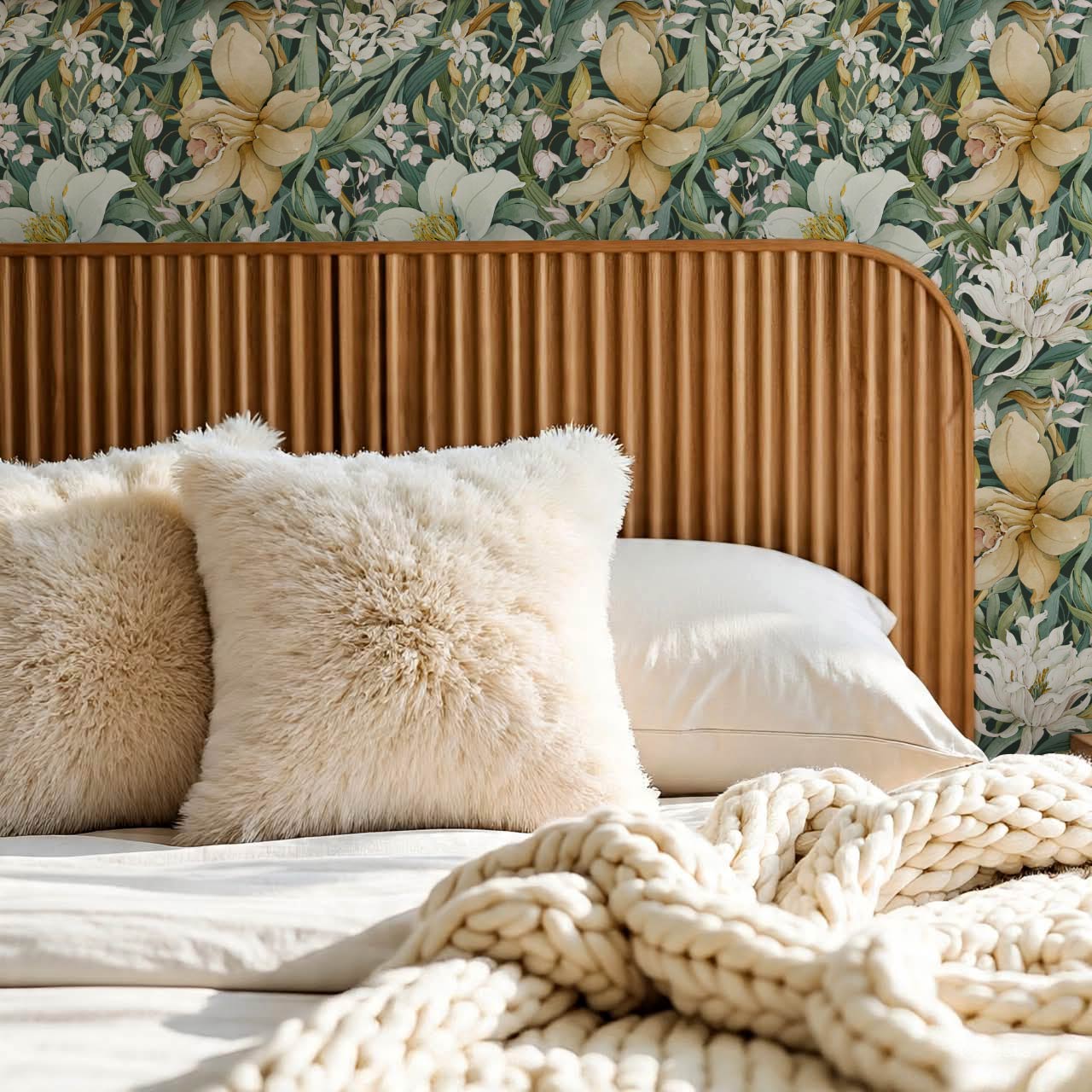 Madelle Blossom Botanica Deep Forest Wallpaper