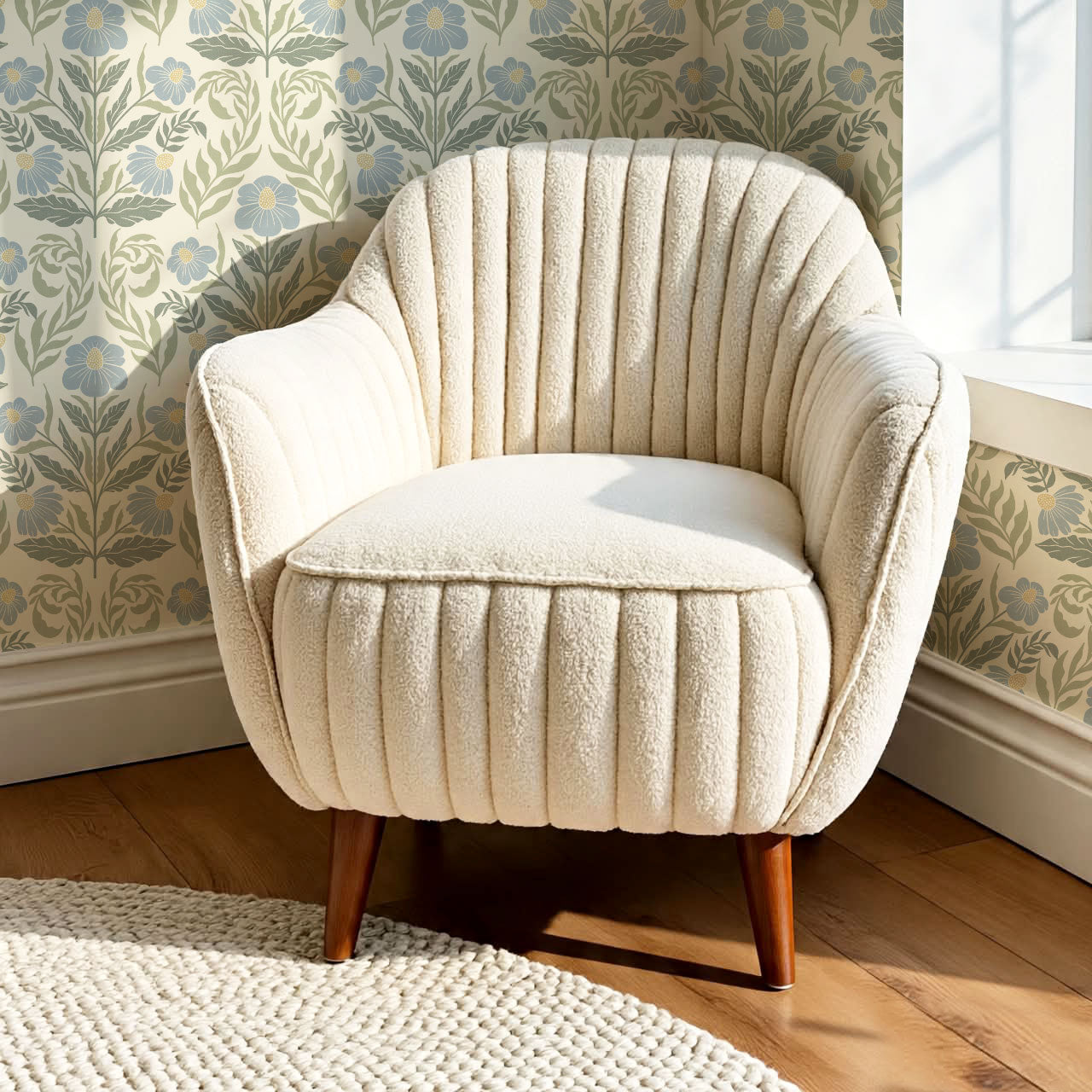 Maggie Daisy Days Green Sky Wallpaper