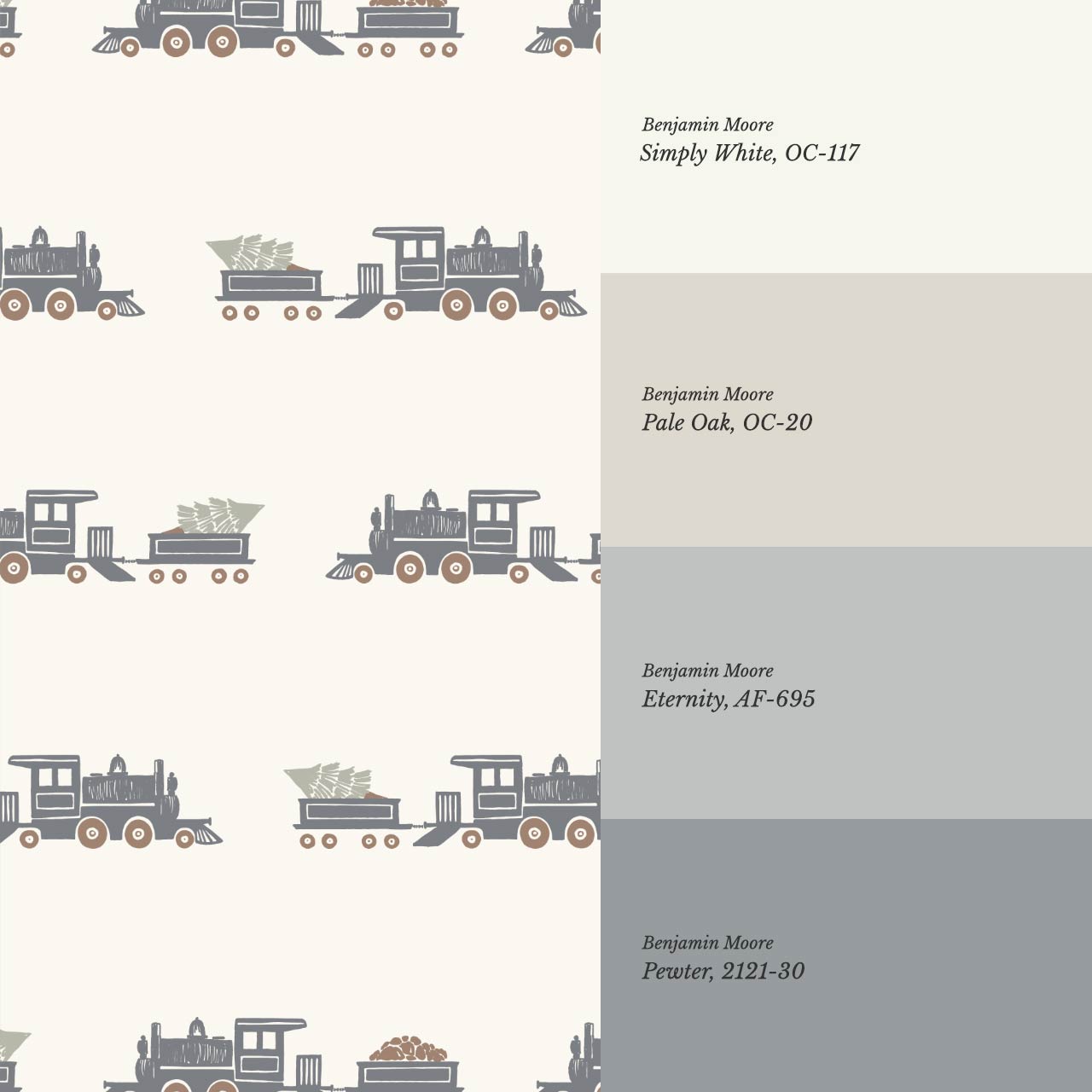 Marco Train Rider Gray Wallpaper