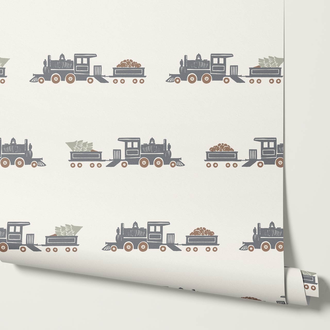 Marco Train Rider Gray Wallpaper