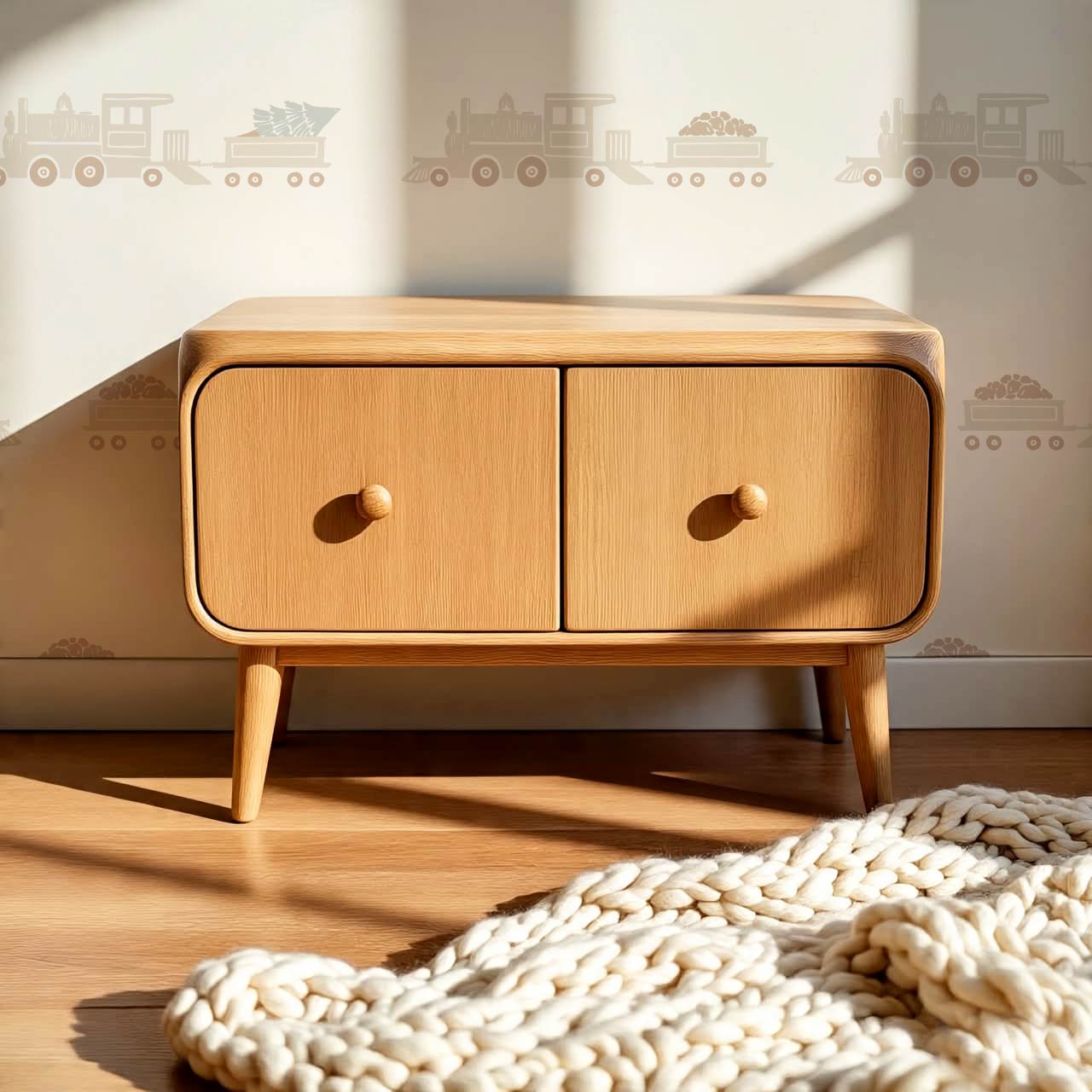 Marco Train Rider Oat Tan Wallpaper