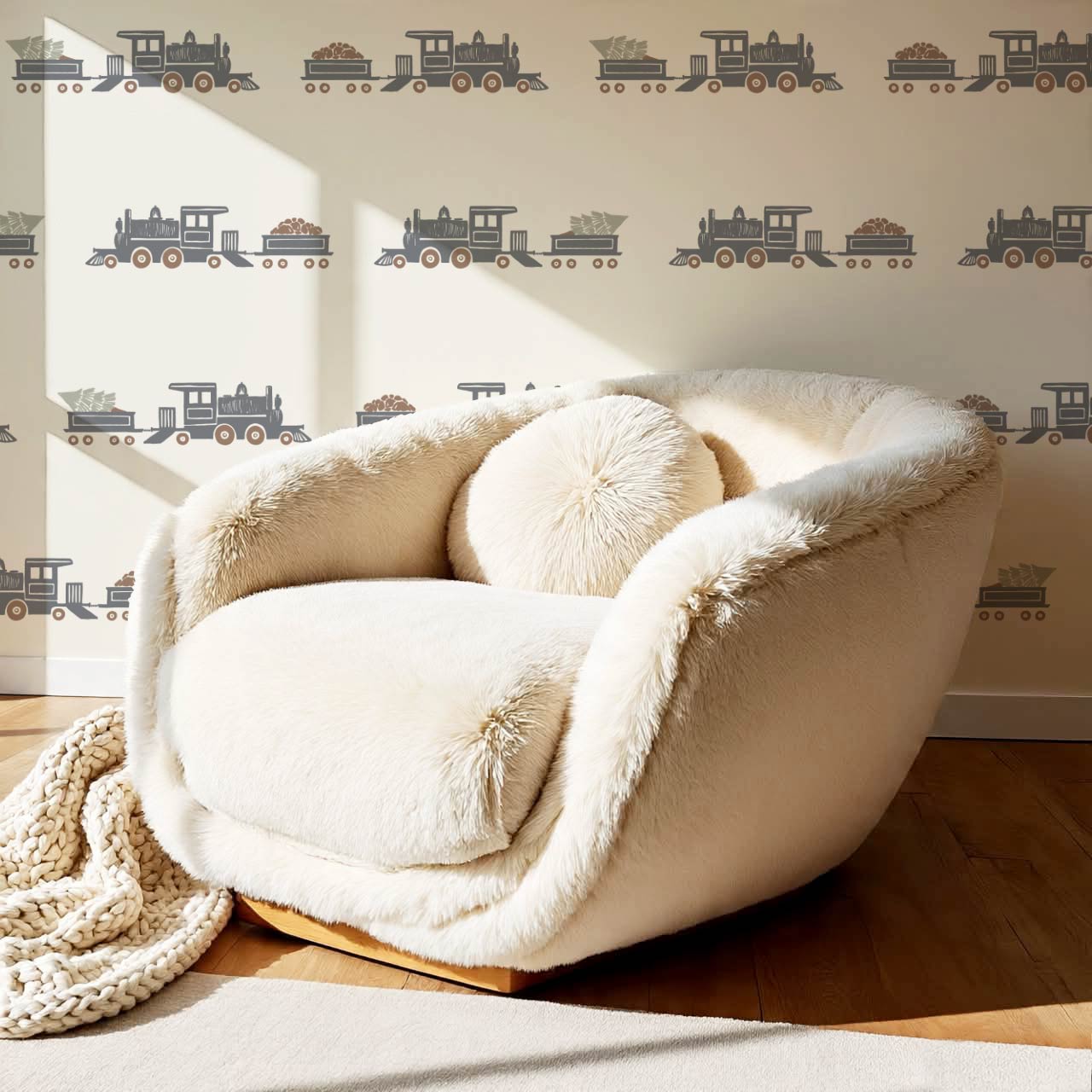 Marco Train Rider Gray Wallpaper