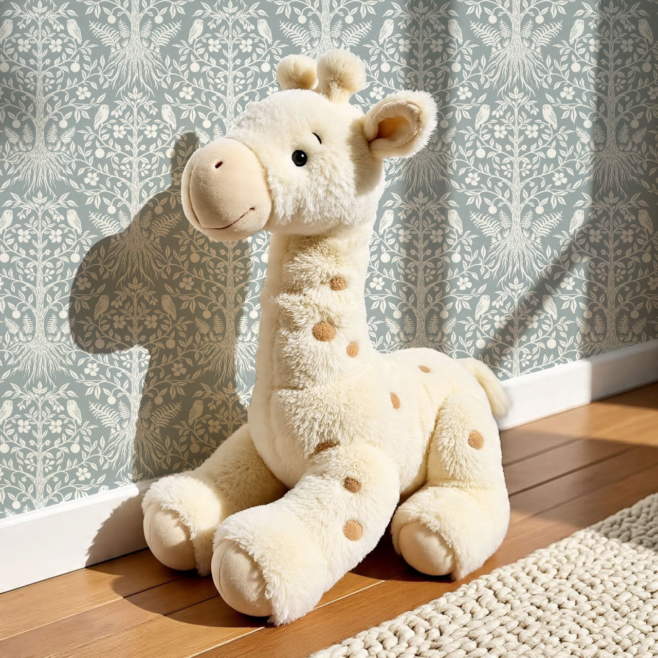 Mariana Verdant Forest Dove Wallpaper