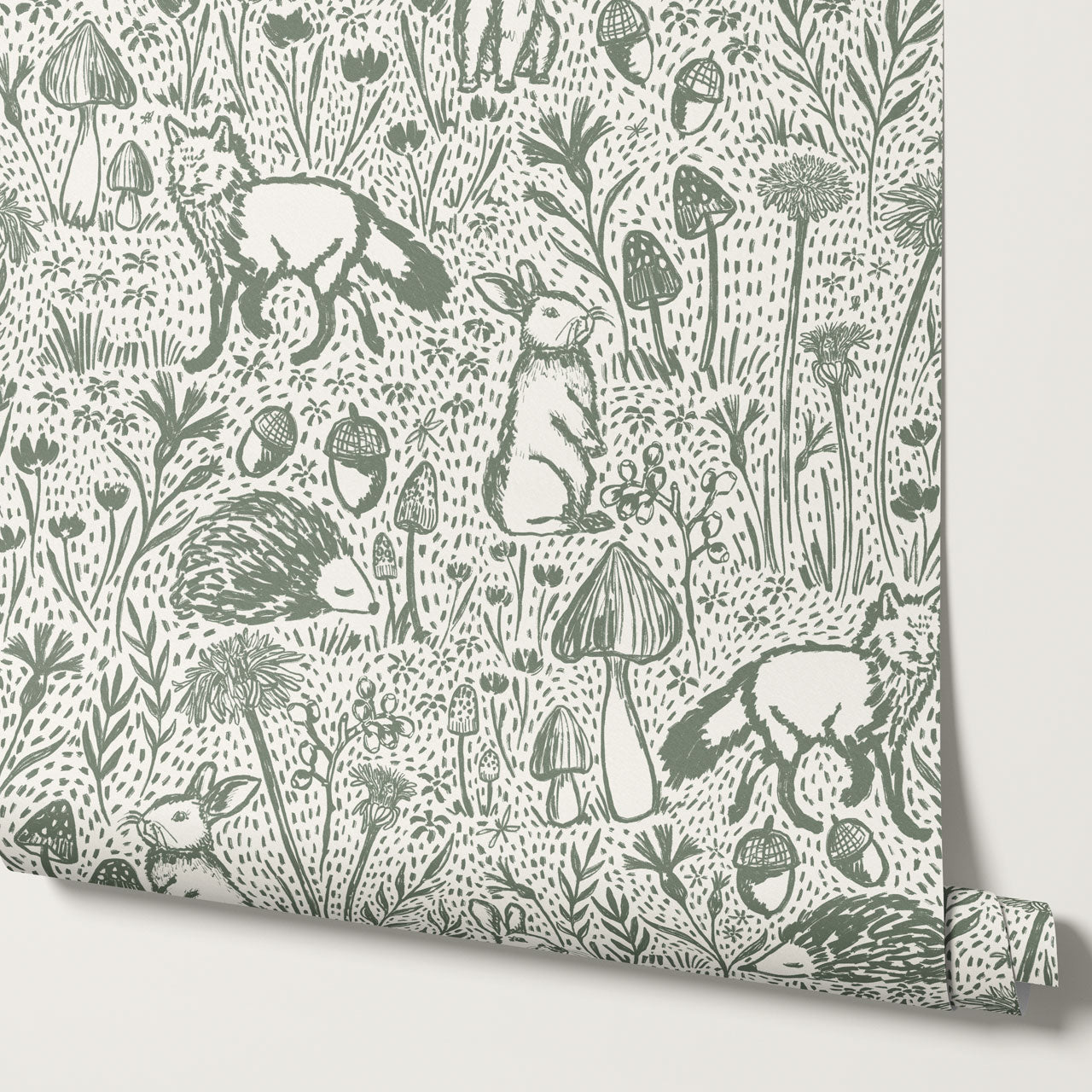 Meadow Woods Of Whimsy Forest Wallpaper