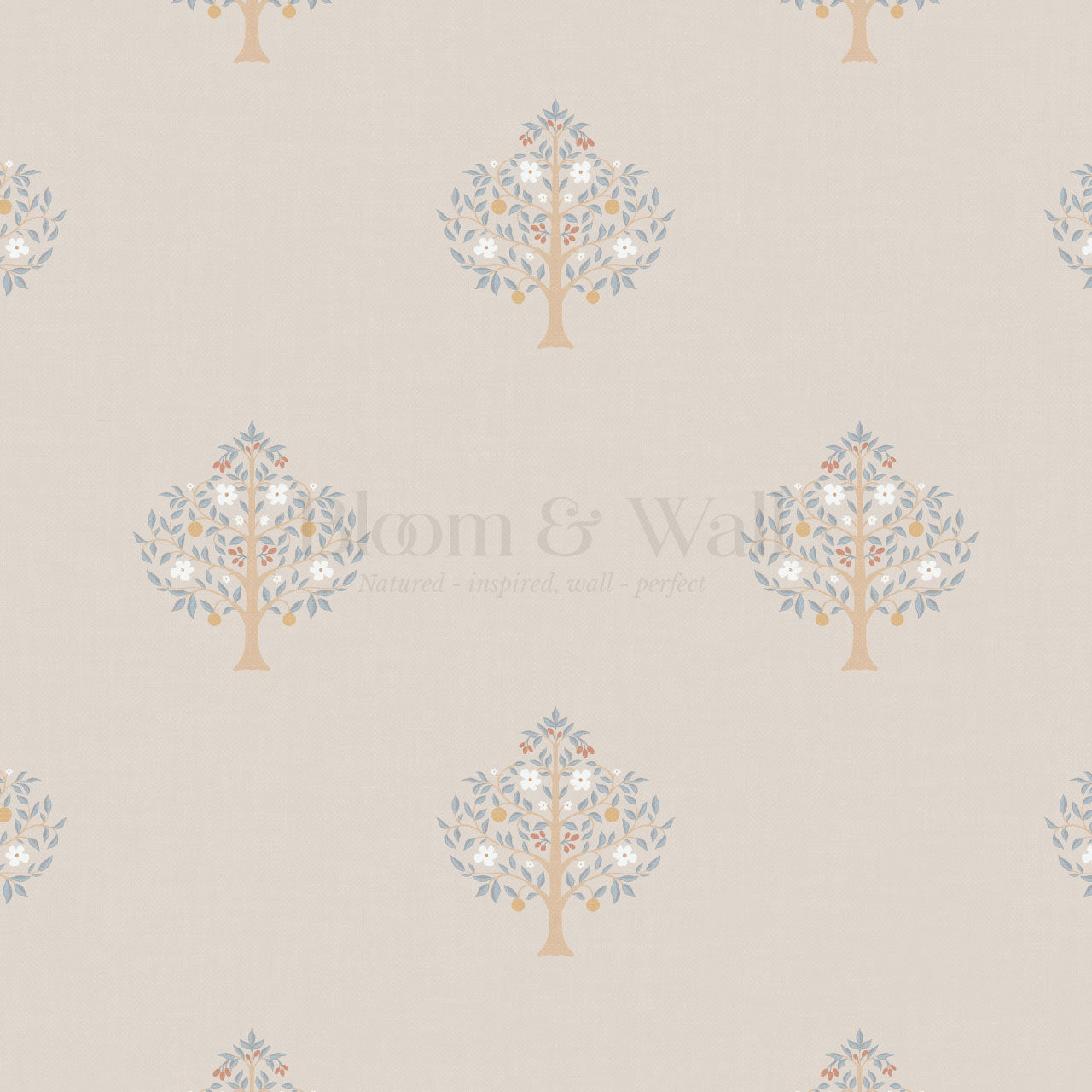 Melany Serene Grove Rose Dust Wallpaper