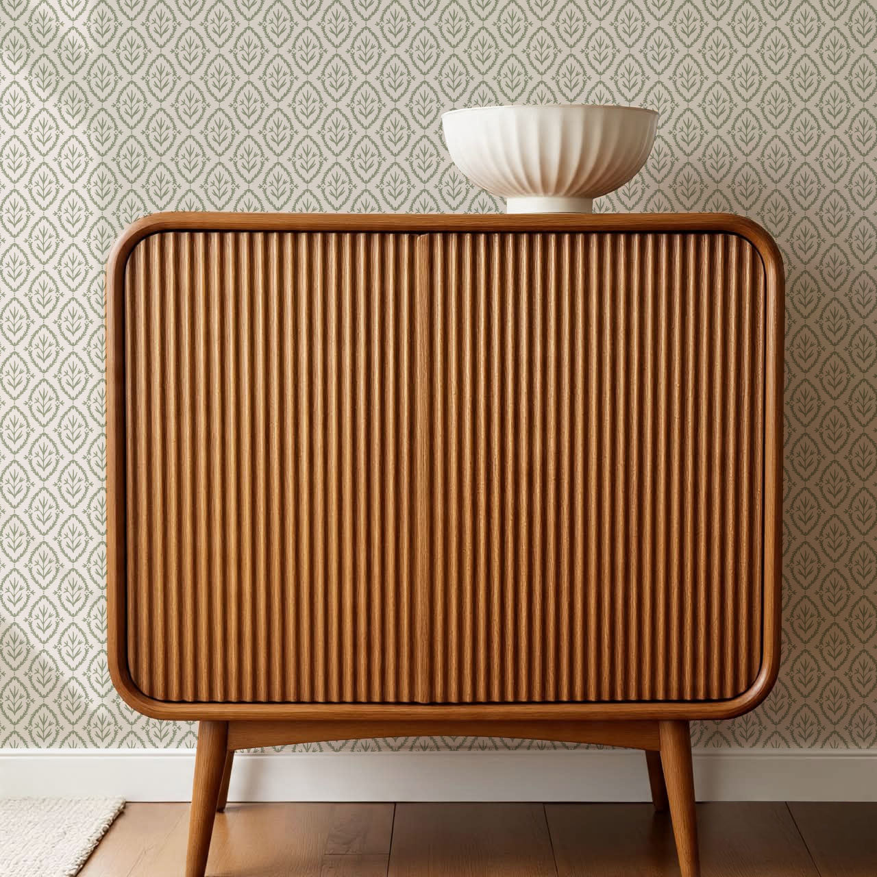 Merveille Garden Sage Wallpaper