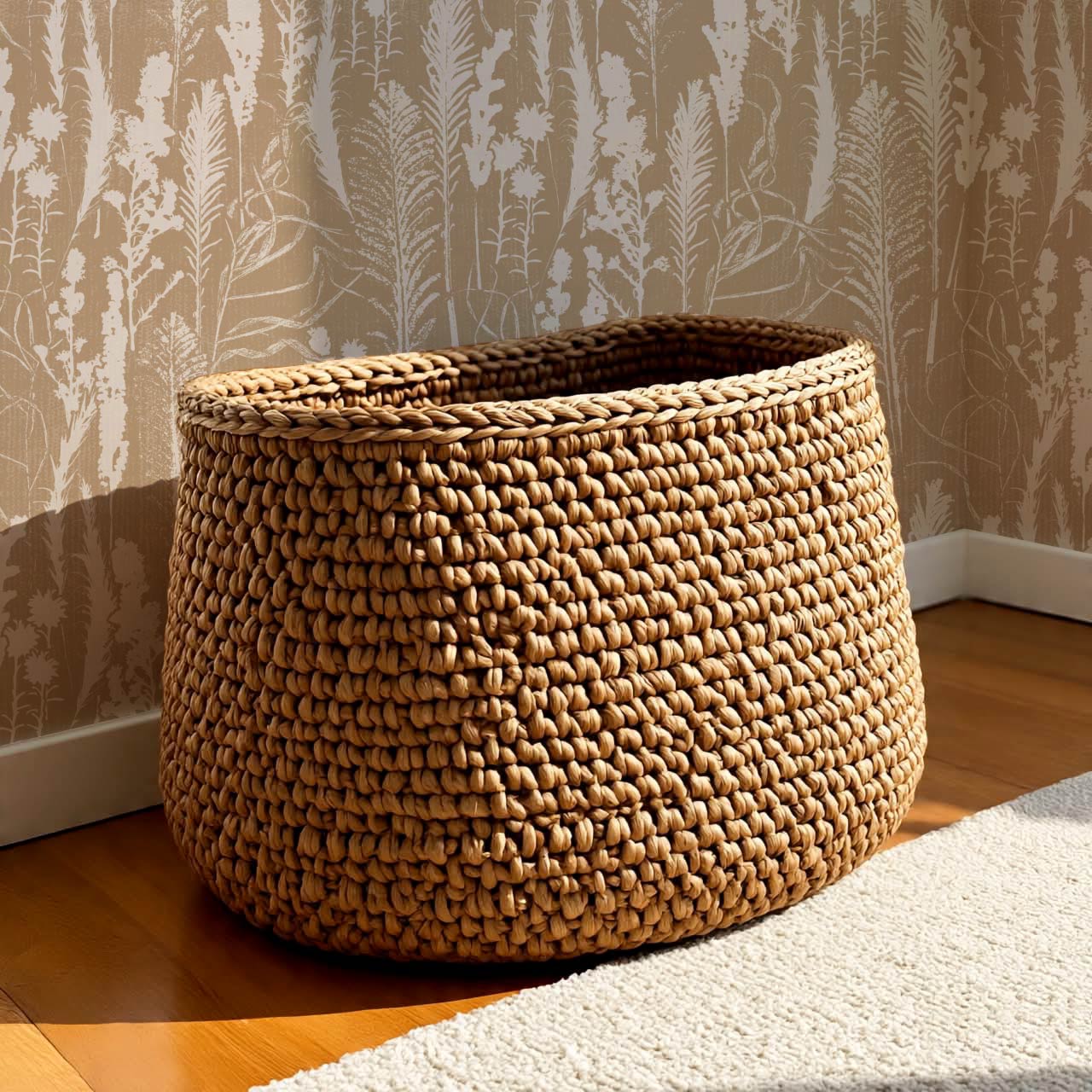 Michelle Fern Meadow Beige Wallpaper