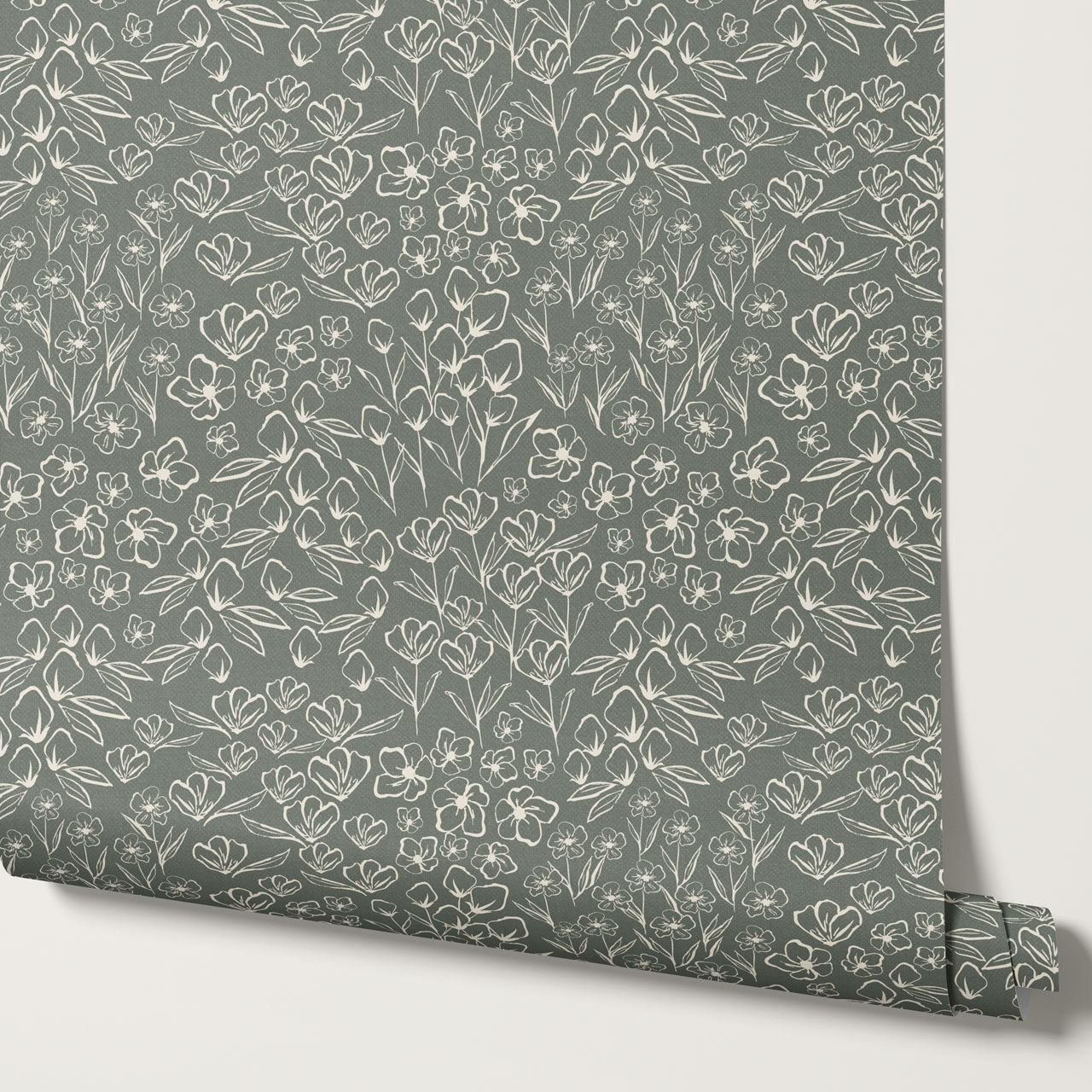Millie Garden Sage Wallpaper