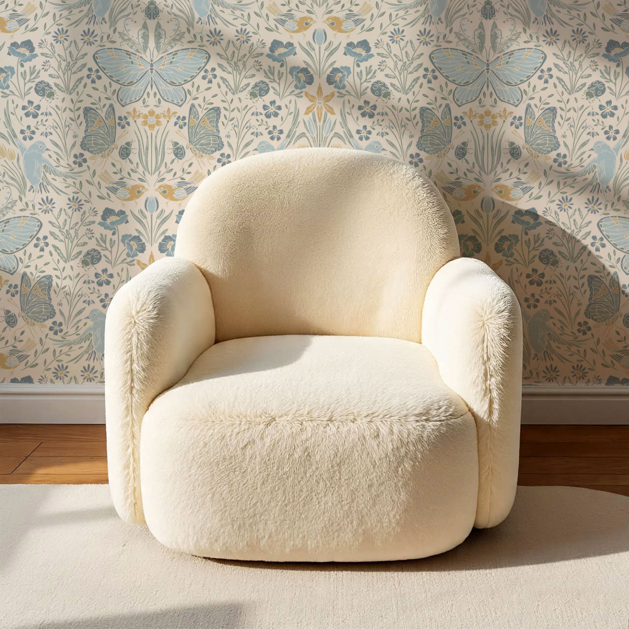 Millie Meadow Song Blue Wallpaper