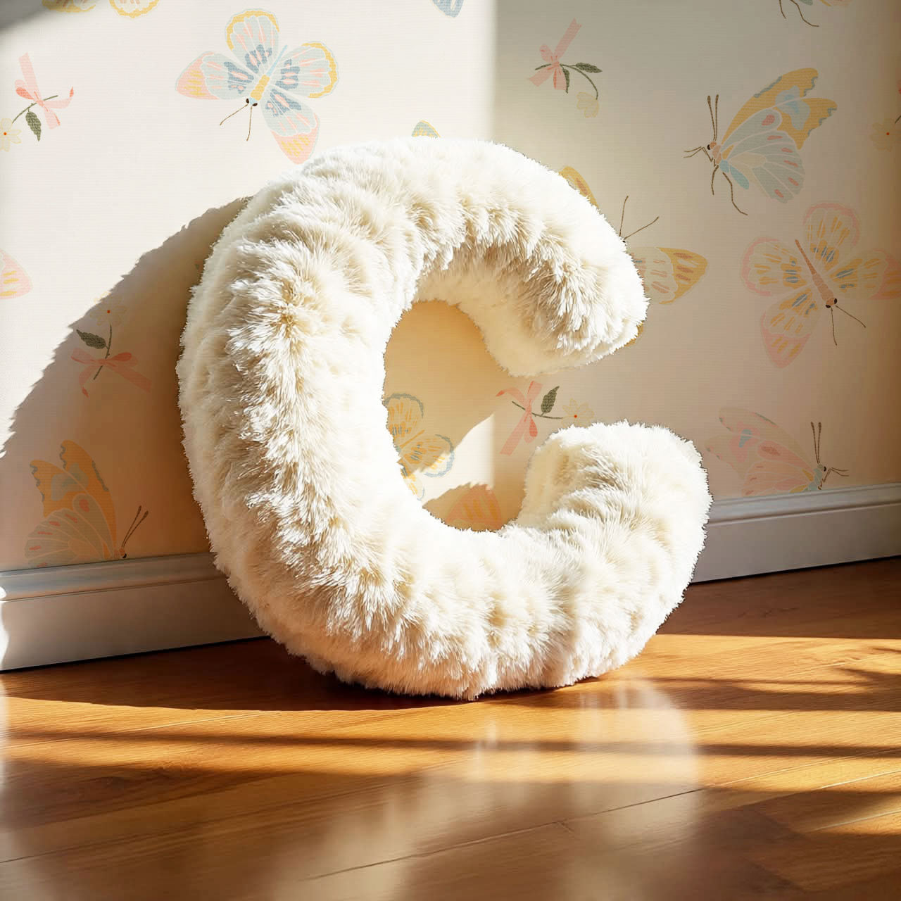 Myla Midsummer Butterflies Warm Cream Wallpaper