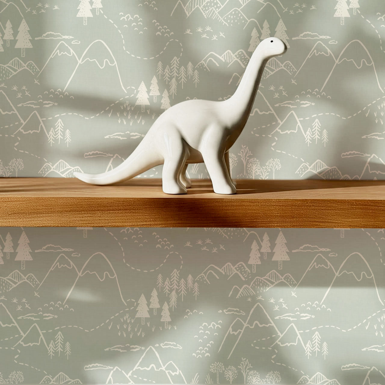 Blair Mountain Tops Sea Salt Wallpaper