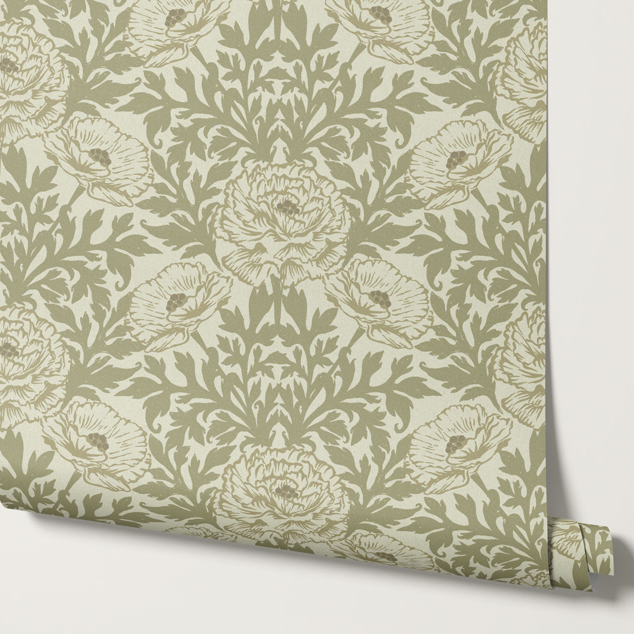 Nyla Blooming Garden Sage Wallpaper