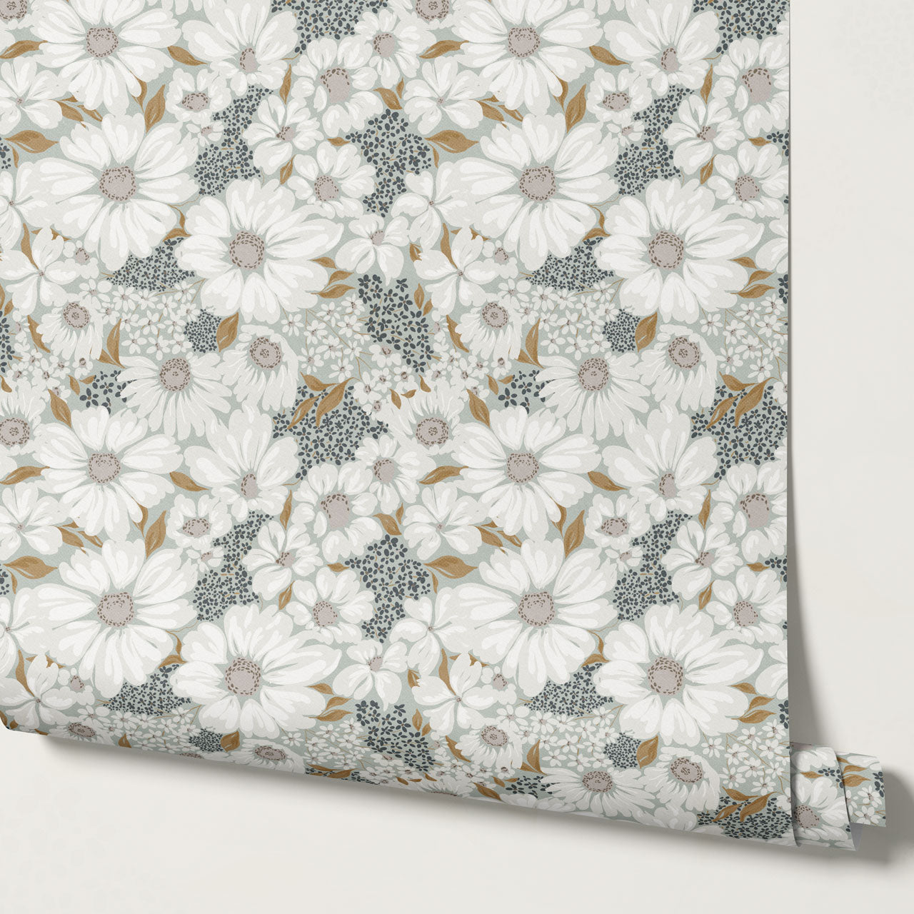 Pauline Daisy Bouquet Sky Wallpaper