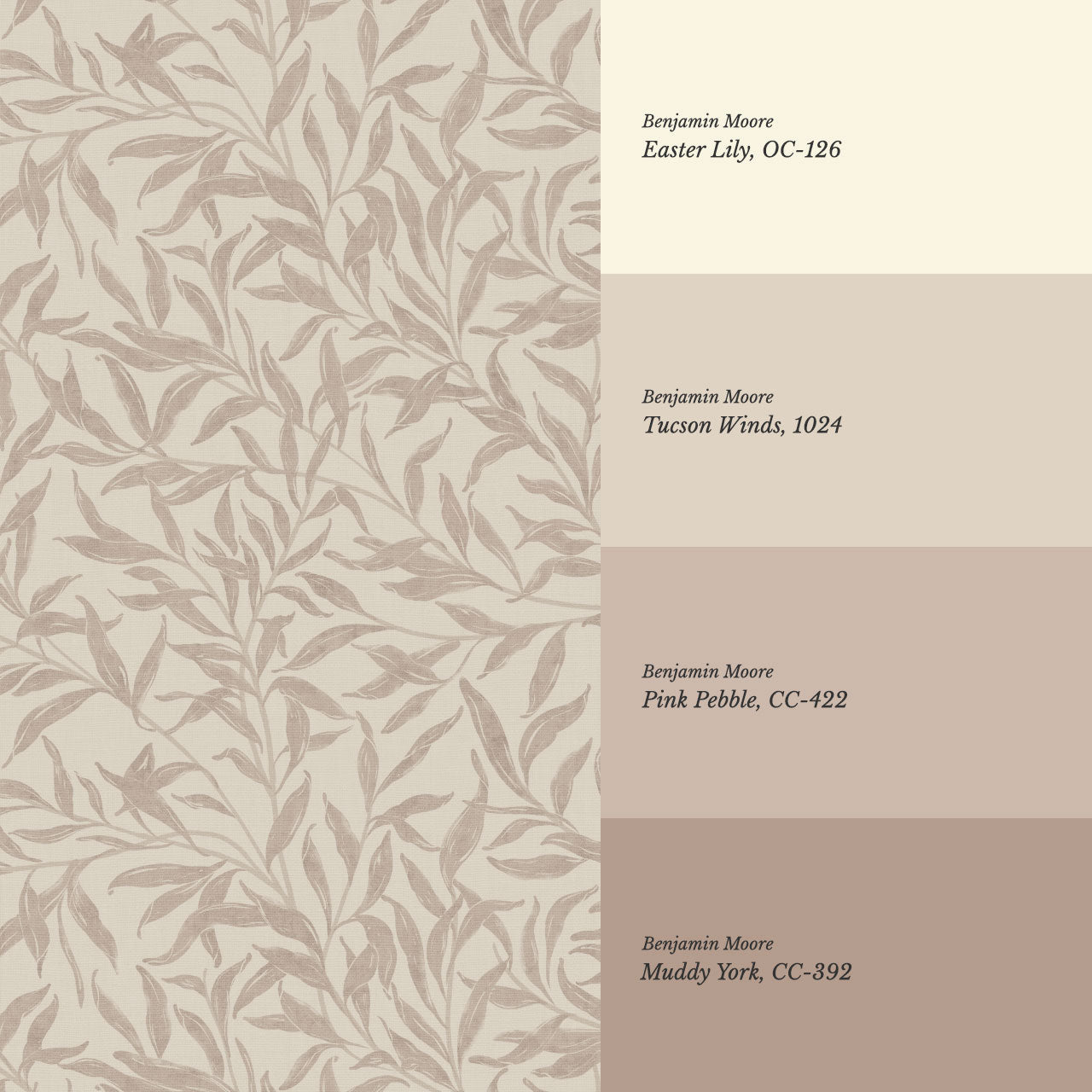Raya Large Willowmere Pale Mauve Wallpaper
