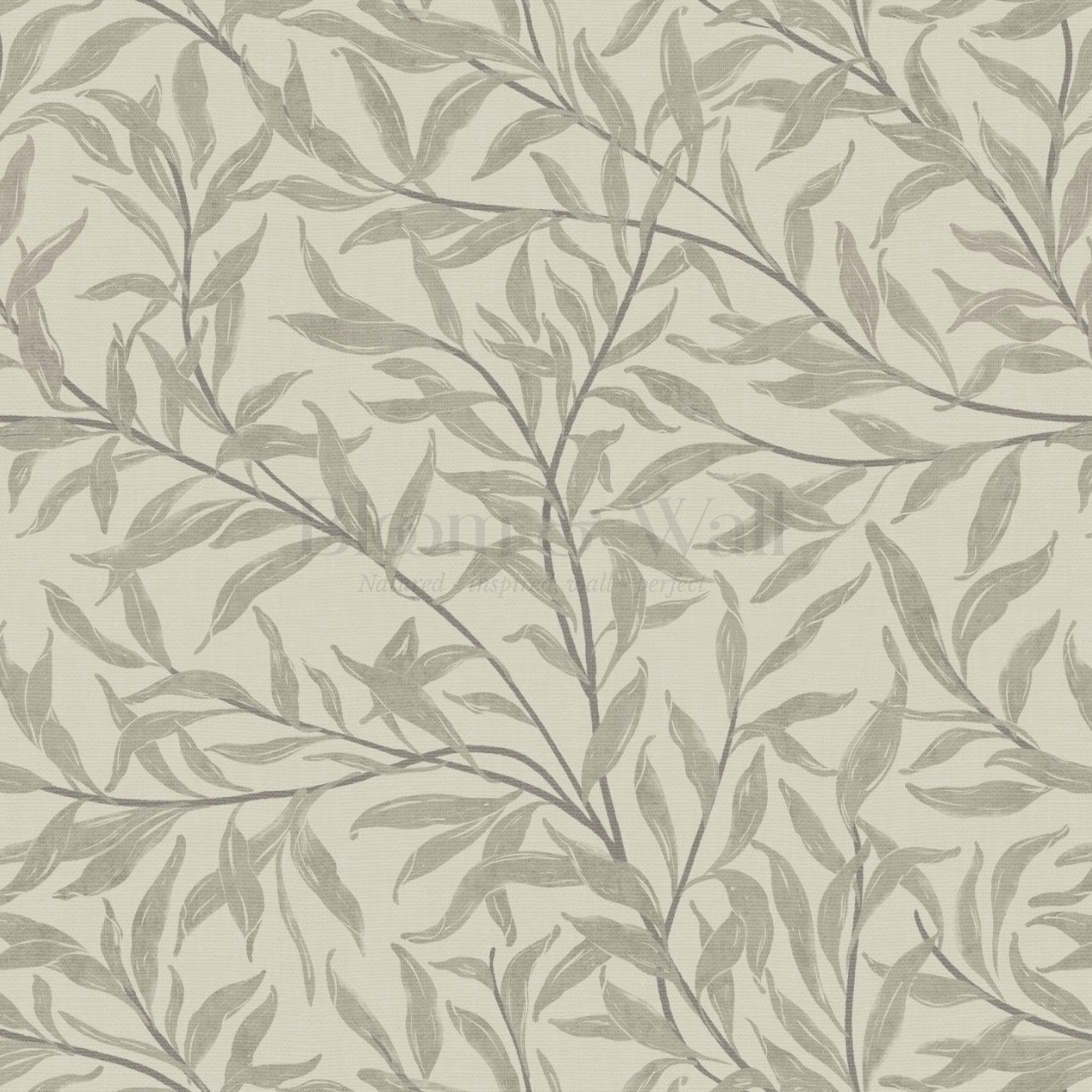 Raya Large Willowmere Vines Wheat Wallpaper