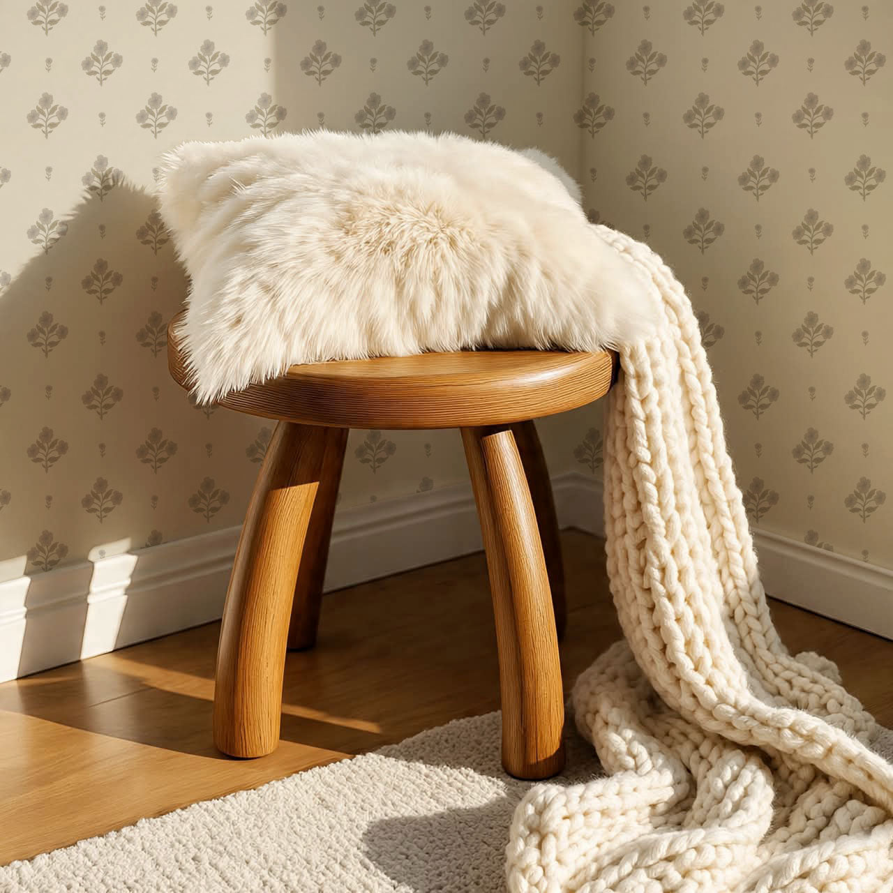 Rylee Keepsake Florals Pale Mauve Wallpaper