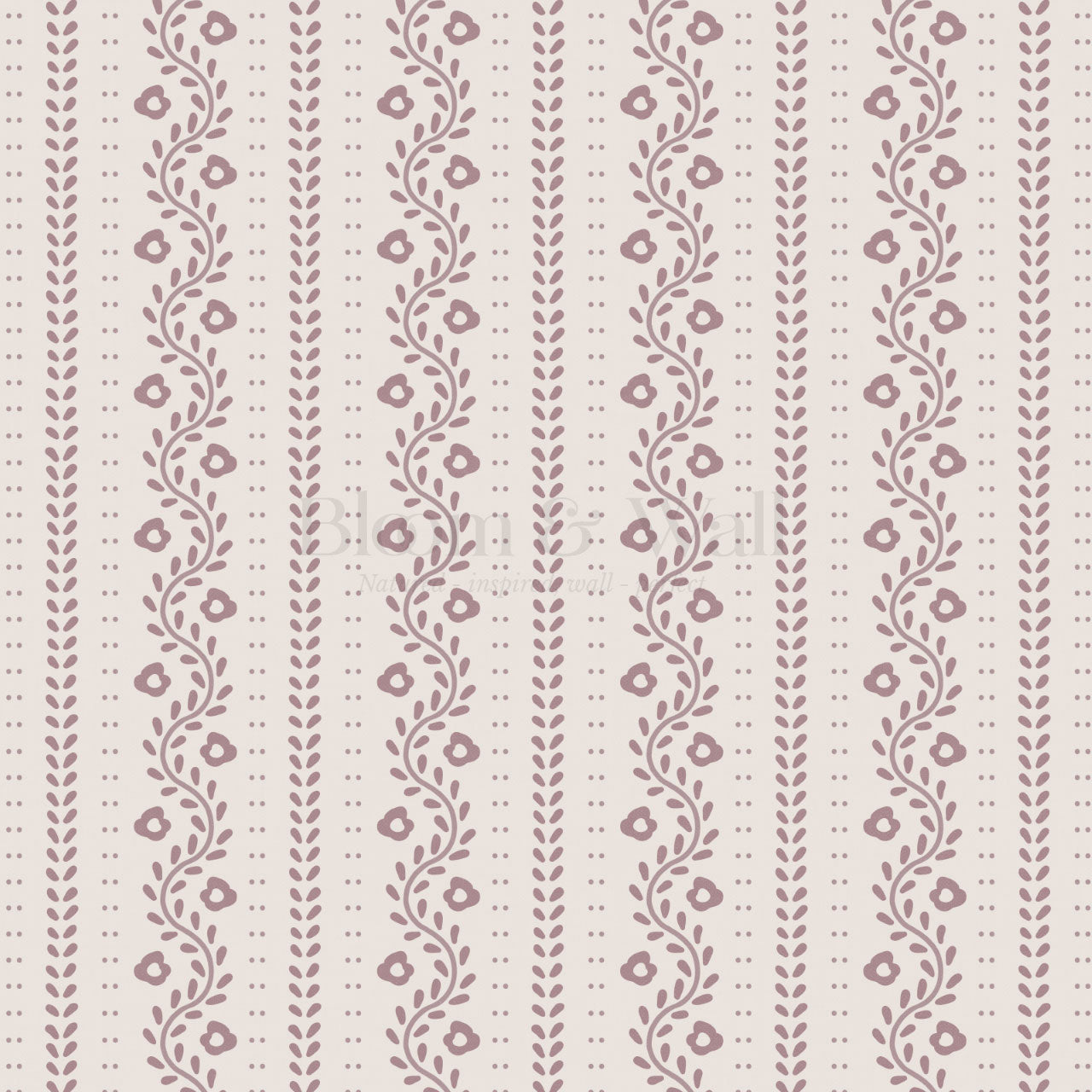 Samantha Vines Plum Wallpaper