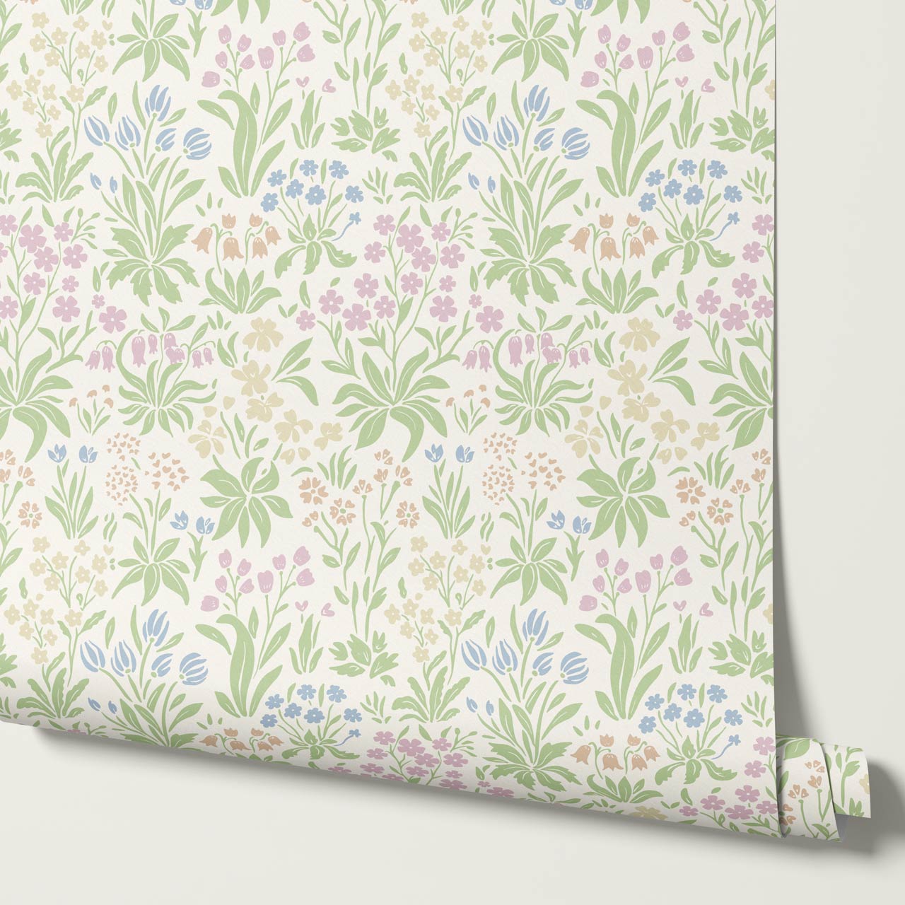 Saylor Millefleur Pastel Wallpaper