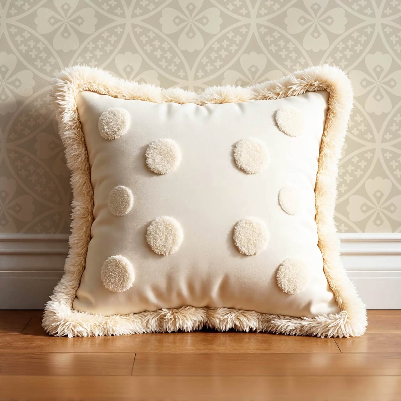 Scarlett Lotus Neutral Wallpaper