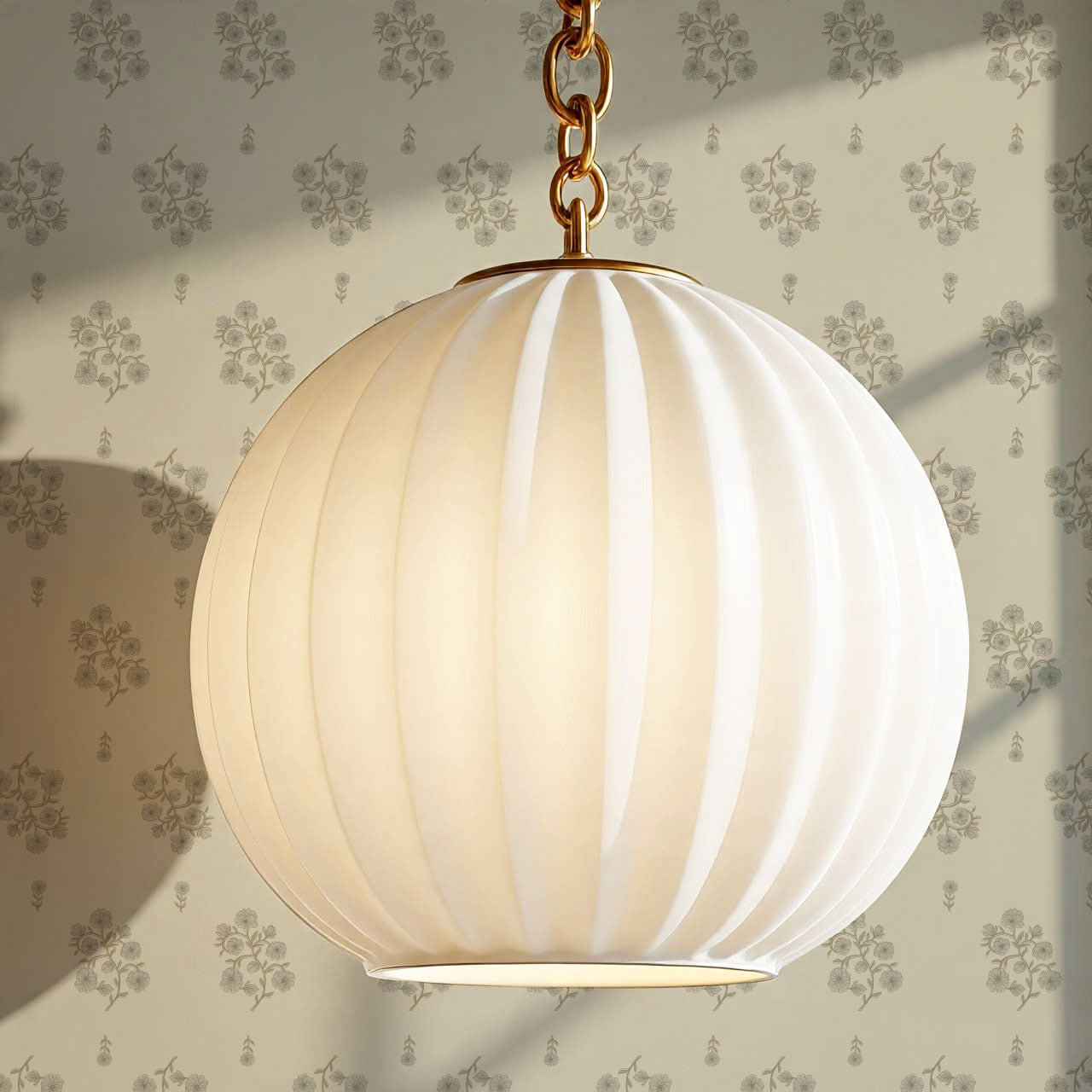 Sloane Inked Flora Taupe Dove Wallpaper