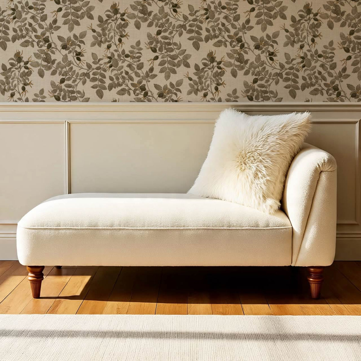 Sonia Wild Rose Trail Taupe Stone Dry Moss Wallpaper