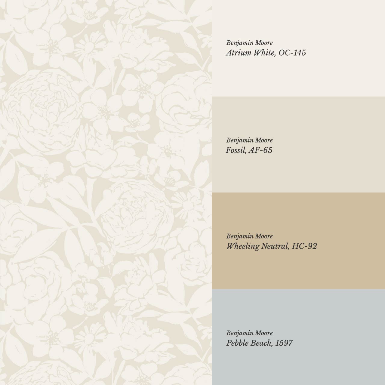 Soraya Peony Rose Floral Beige Cream Wallpaper