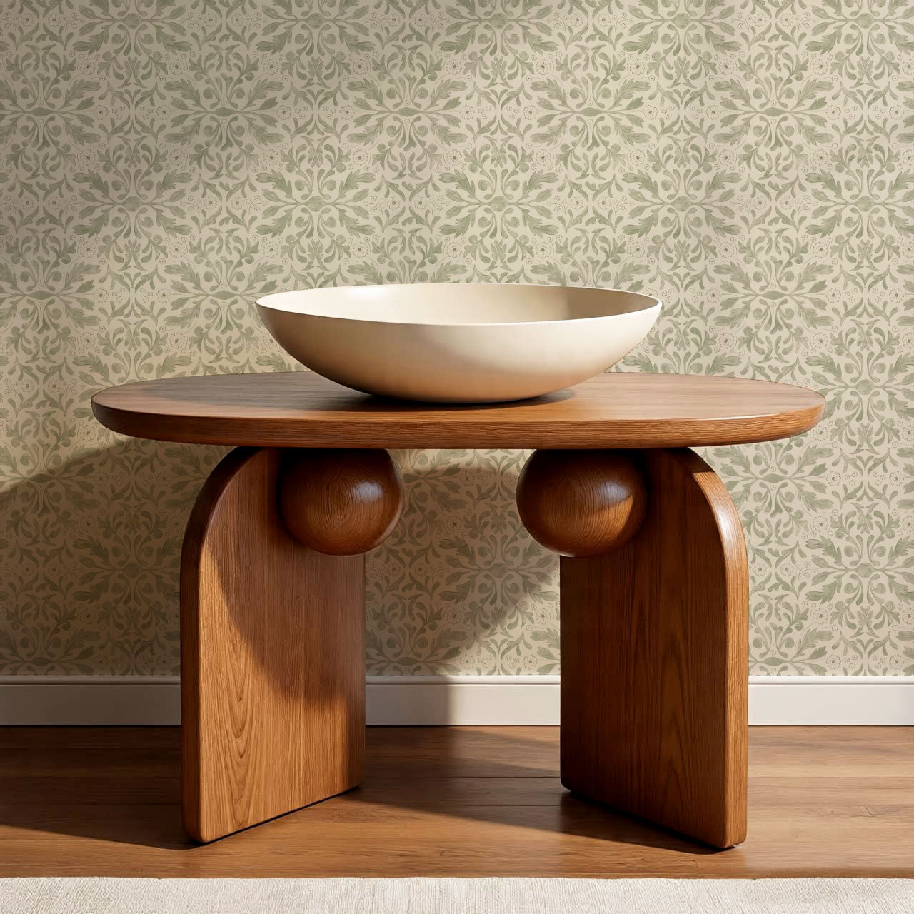 Suzette Botanicals Soft Green Wallpaper