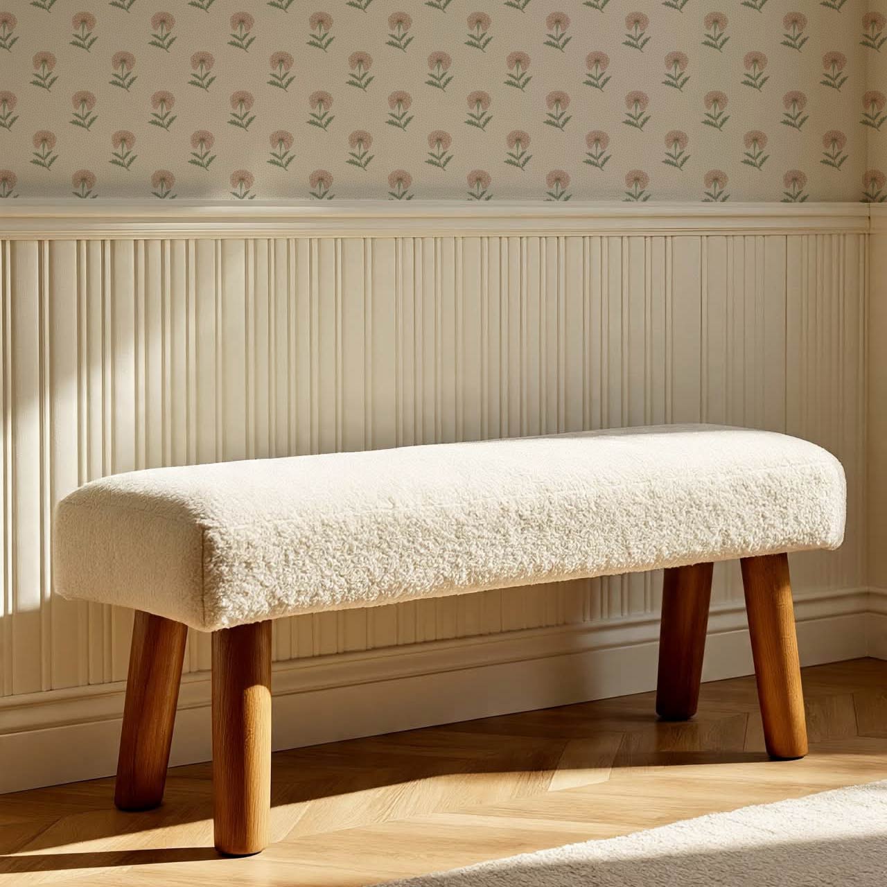 Vani Vintage Marigold Blush Sage Cream Wallpaper