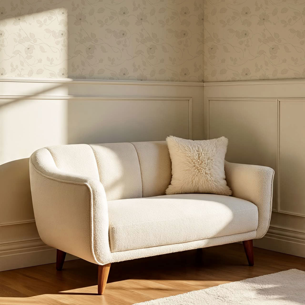 Verdantine Vines Neutral Wallpaper