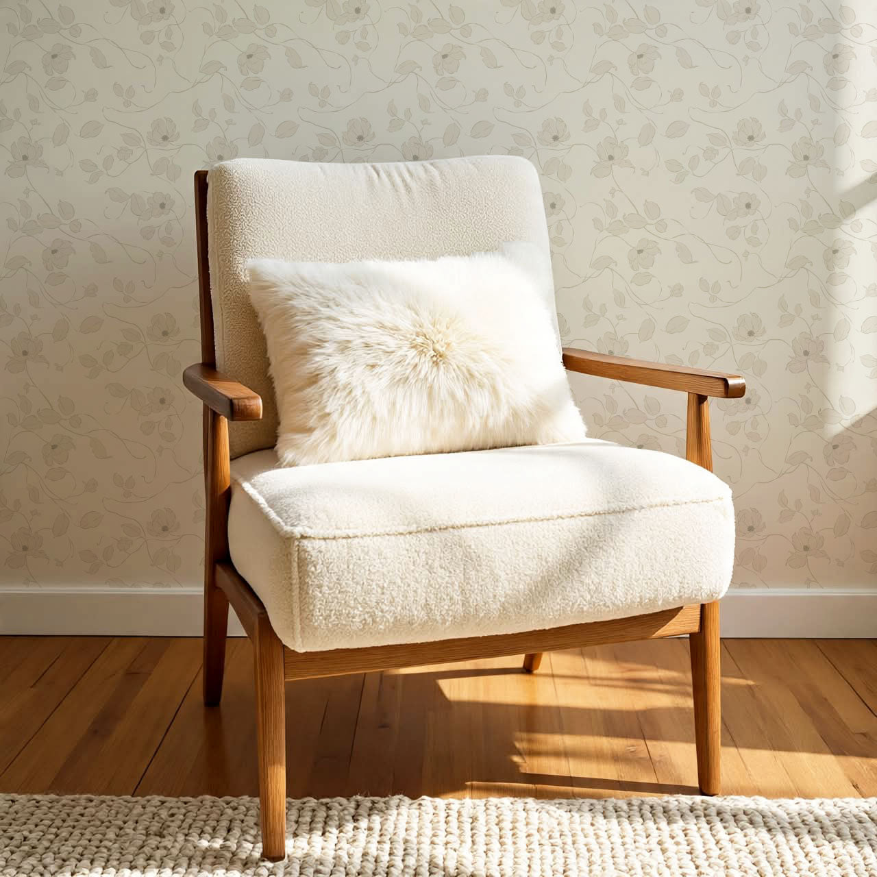 Verdantine Vines Neutral Wallpaper