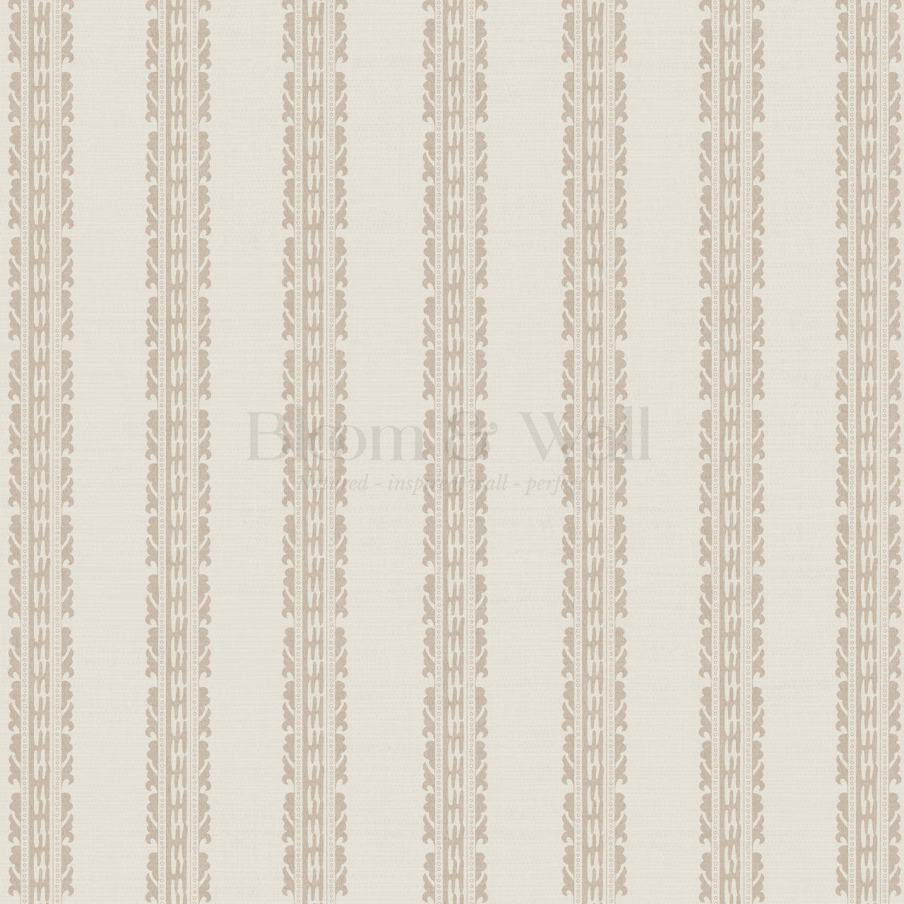 Victoria Stripe Antique Neutral Wallpaper