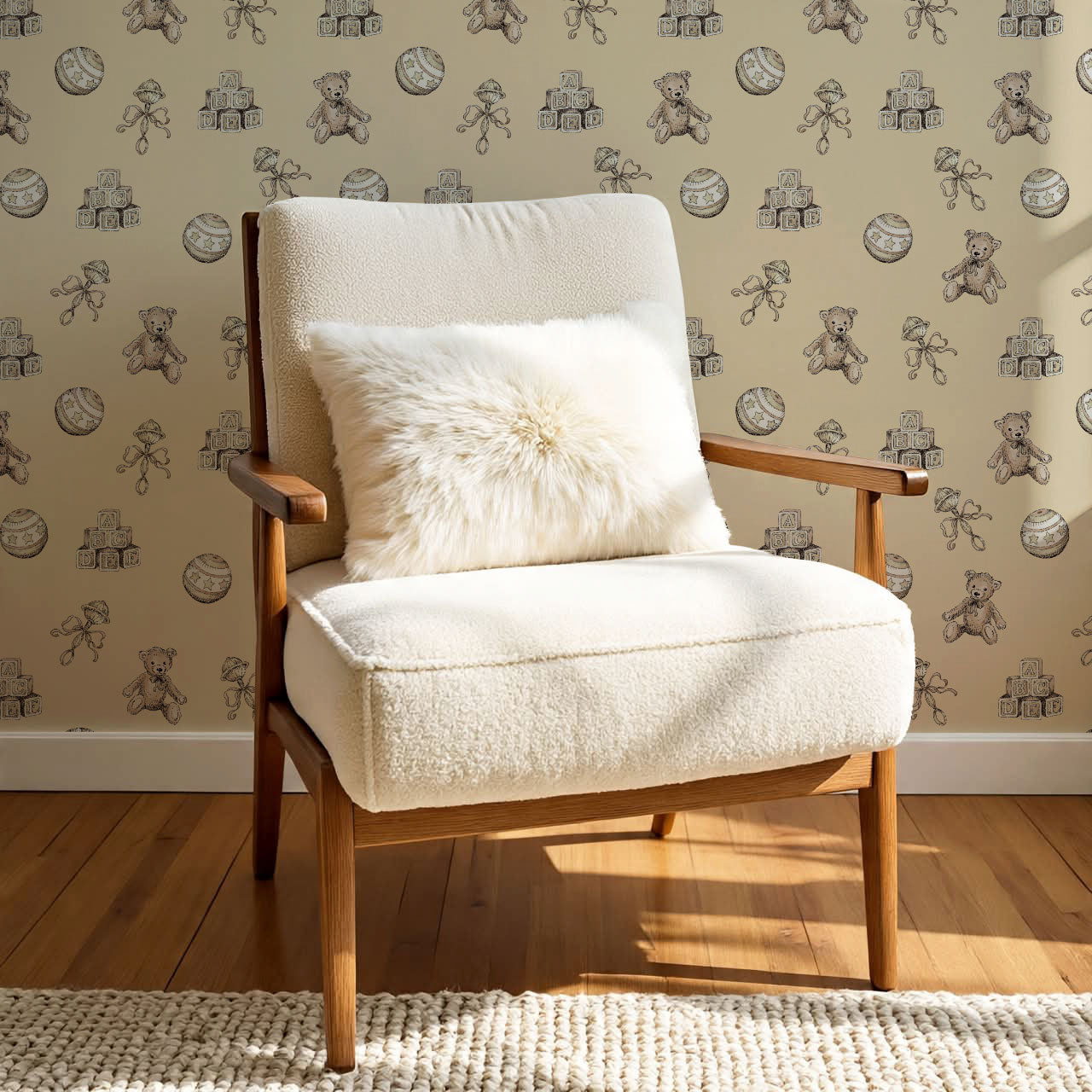 Willow Vintage Toys Antique Butter Wallpaper
