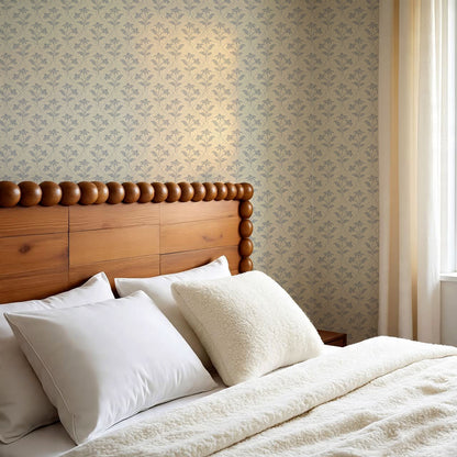 Evangeline Blooms Soft Lavender Wallpaper