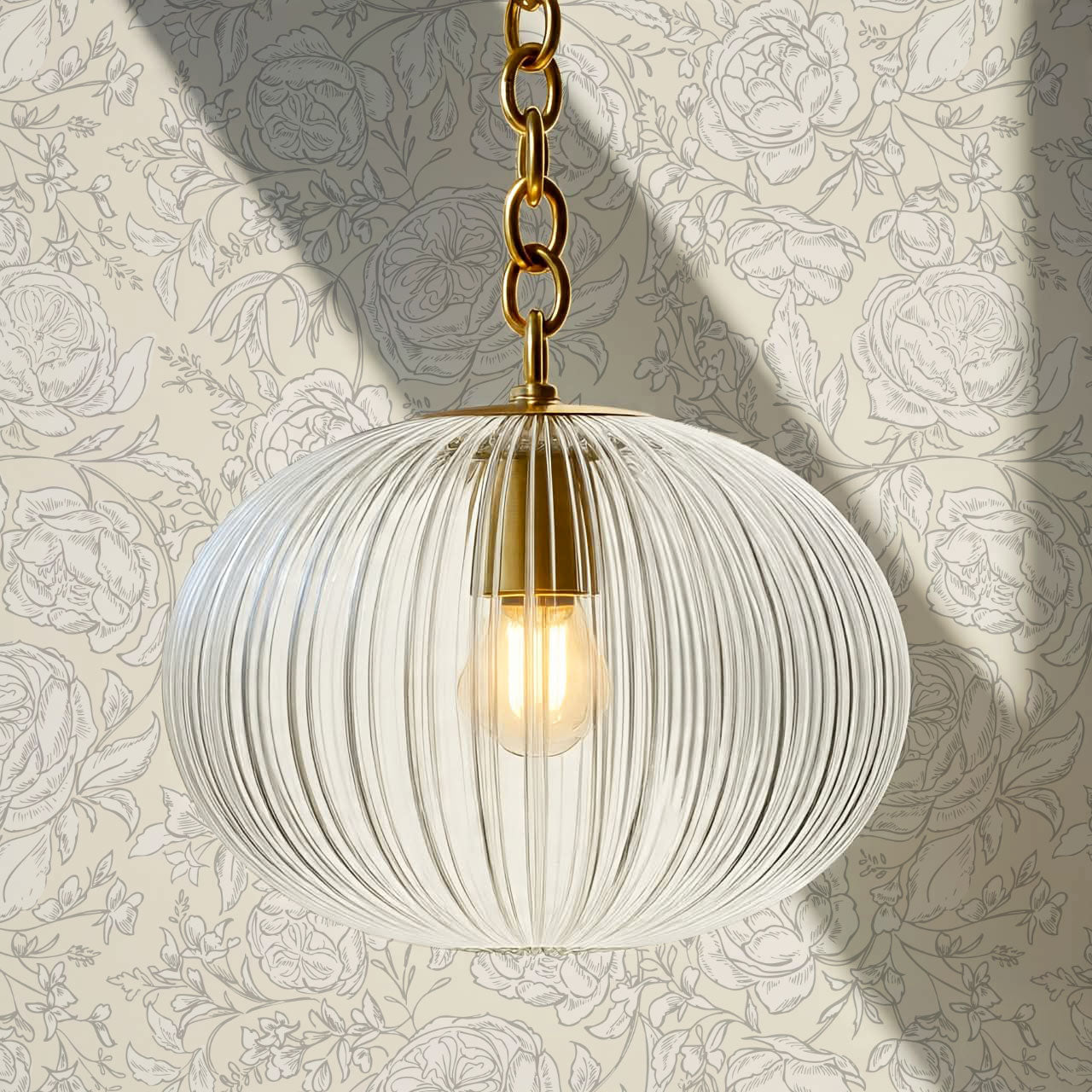 Ada Blooming Filigree Vintage Cream Wallpaper
