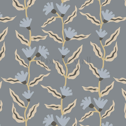 Adaline Folk Vine Sky Wallpaper