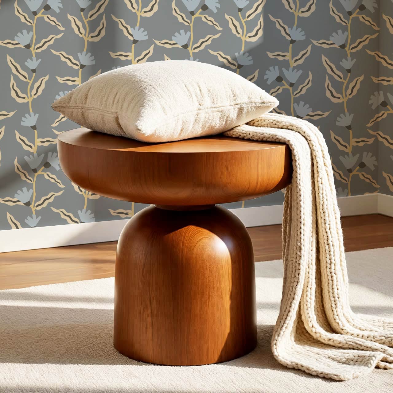 Adaline Folk Vine Sky Wallpaper