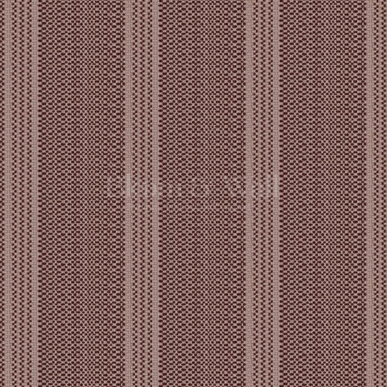 Adelheid Woven Ticking Stripes Mahogany Wallpaper