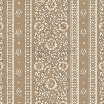 Aprajita Vertical Bloom Beige Wallpaper