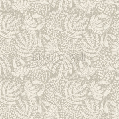 Aina Botanical Garden Taupe Wallpaper