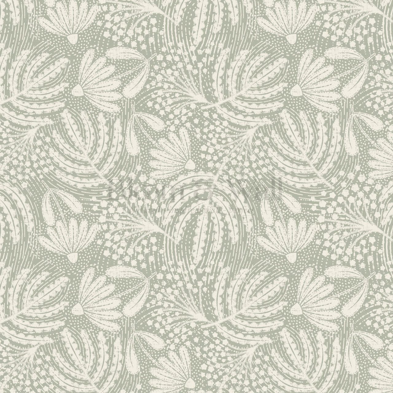Aina Botanical Garden Sage Wallpaper